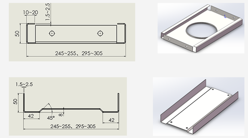 Adjustable light steel framing machine