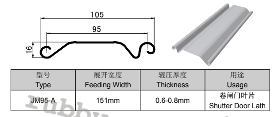 Roll Shutter Door Machine