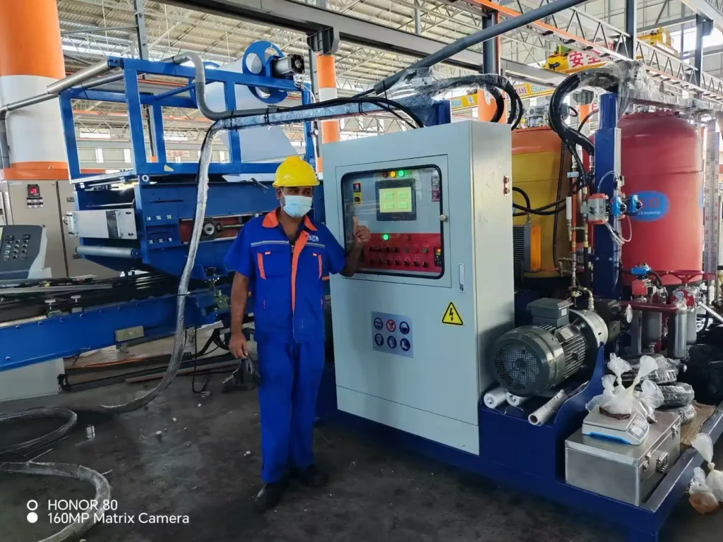 sandwich panel machine 7